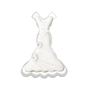 Long Gown Cookie Cutter