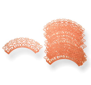 Cupcake Lace Wrappers - 12 Shapes Available