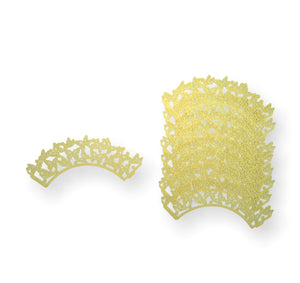 Cupcake Lace Wrappers - 12 Shapes Available