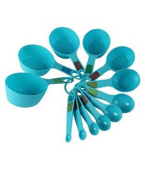 Measuring Cups & Spoons Set (12 Pieces)