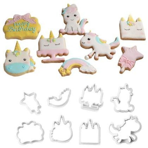 Unicorn Cutter Set (8 pieces)