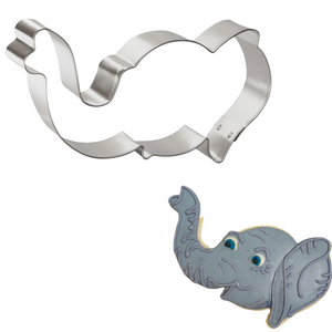 Circus Elephant Face Cookie Cutter