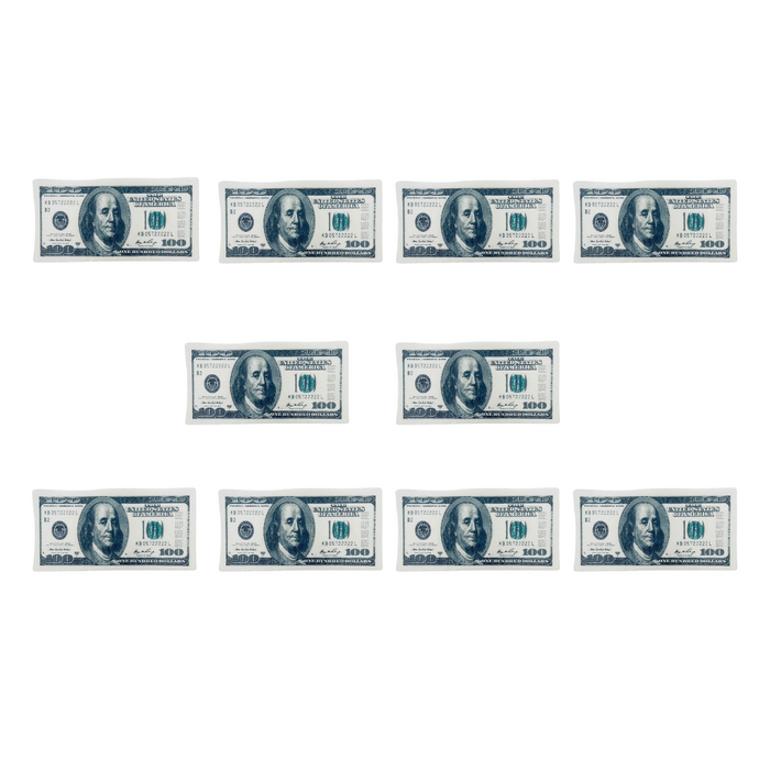 Dollars Wafer Paper (10 Pieces) 2 sizes available