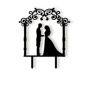 Bride & Groom Altar Topper