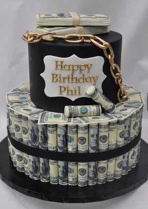 Dollars Wafer Paper (10 Pieces) 2 sizes available