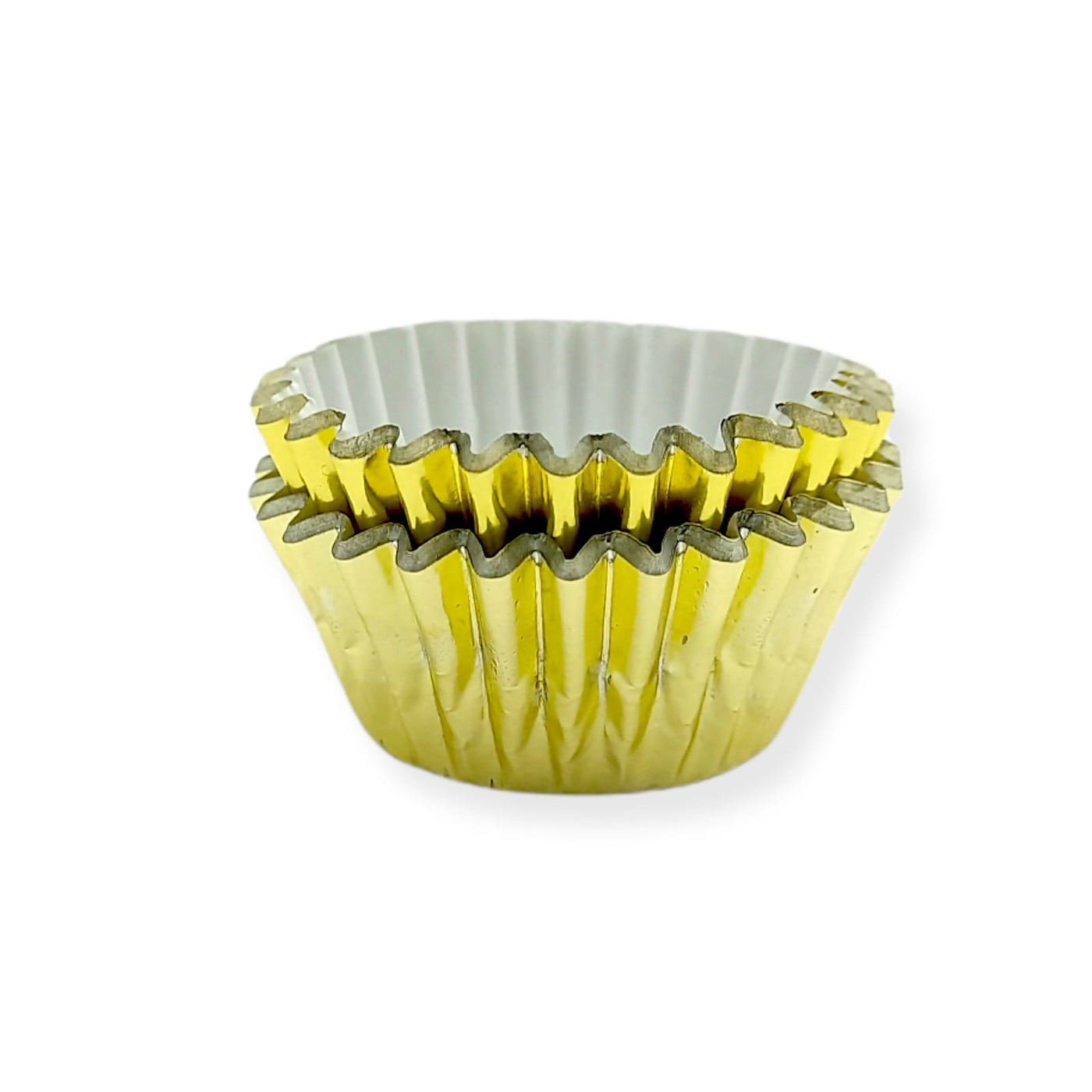 Gold mini cupcake liners on sale
