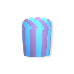 أكواب ورقية كبيرة ملونة للكب كيك / الكعك (11 تصميمًا متاحًا)