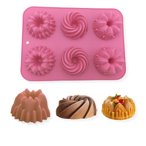 Mini Bundt Cake Silicone Mold