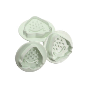 Strawberry Plunger Cutters (3 Pieces)