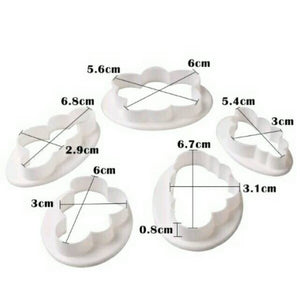 Clouds Cutters (set of 5)