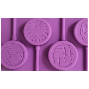 Avengers Lollipop Silicone Mold