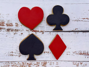 Cards Cookie Cutter (4 Shapes Available)