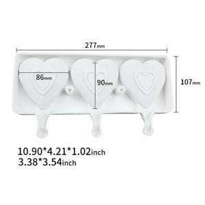 Classic Heart Cakesicle Mold