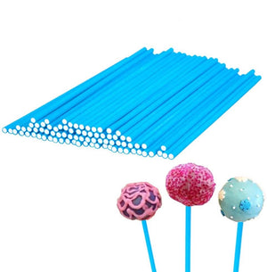 Medium Cake Pop Sticks- 25 pieces (7 Colors Available)