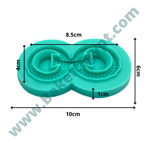 Debonair Brooch Silicone Mold