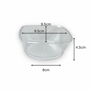 Small Plastic Cup with Lid (Set of 10)