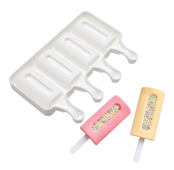 Silicone Cakesicle Mold | Lana Mini Mold | Fancy Sprinkles | Fancy Sprinkles