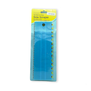 Vocen Large Plastic Cake Scraper Set (4 Pieces)