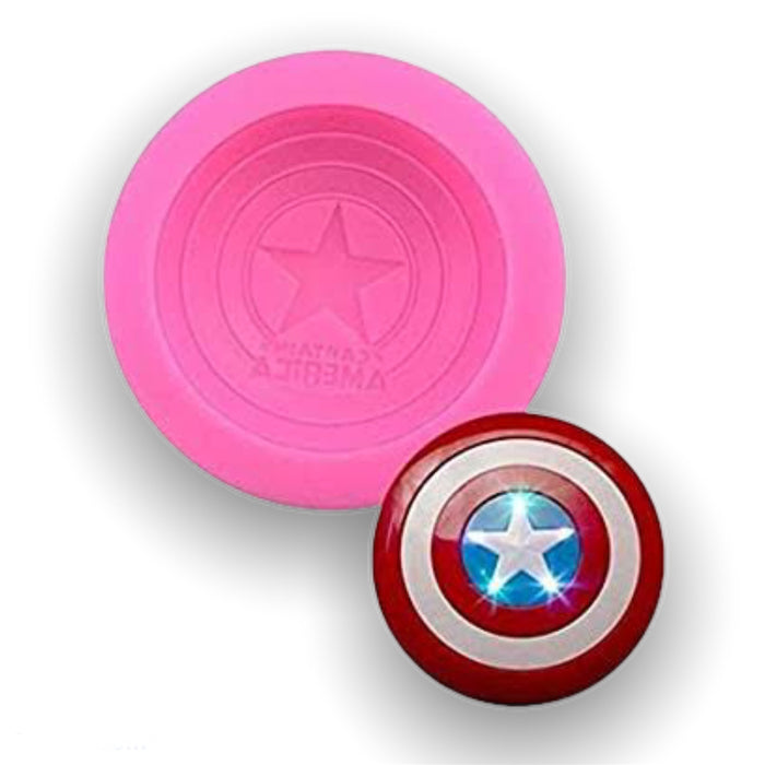 Captain America Shield Silicone Mold