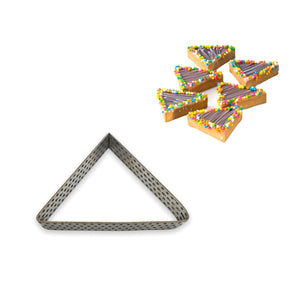 Triangle Perforated Tart Ring
