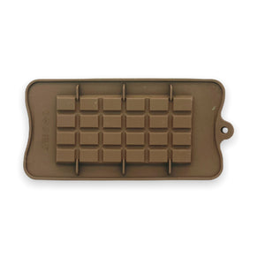 Double Rectangle Chocolate Bar Silicone Mold