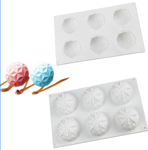 Round Diamond Silicone Mold