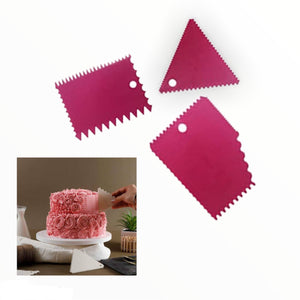 Serrated Teeth Cake Scarpers (3 Pieces)