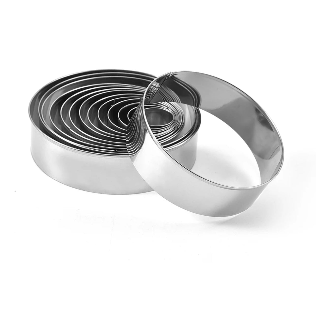 Stainless Steel Circle Cutter Set (14 Pieces) – Bake It Egypt