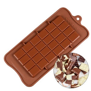 Medium Classic Bar of Rectangles Silicone Mold
