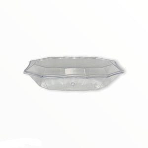 Small Plastic Diamond Cup with Lid (Set of 12)