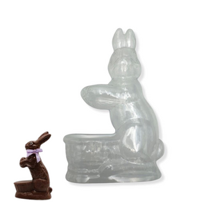 قالب ارنب يحمل بيضة ثلاثي الابعاد