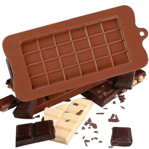 Classic Bar of Rectangles Silicone Mold