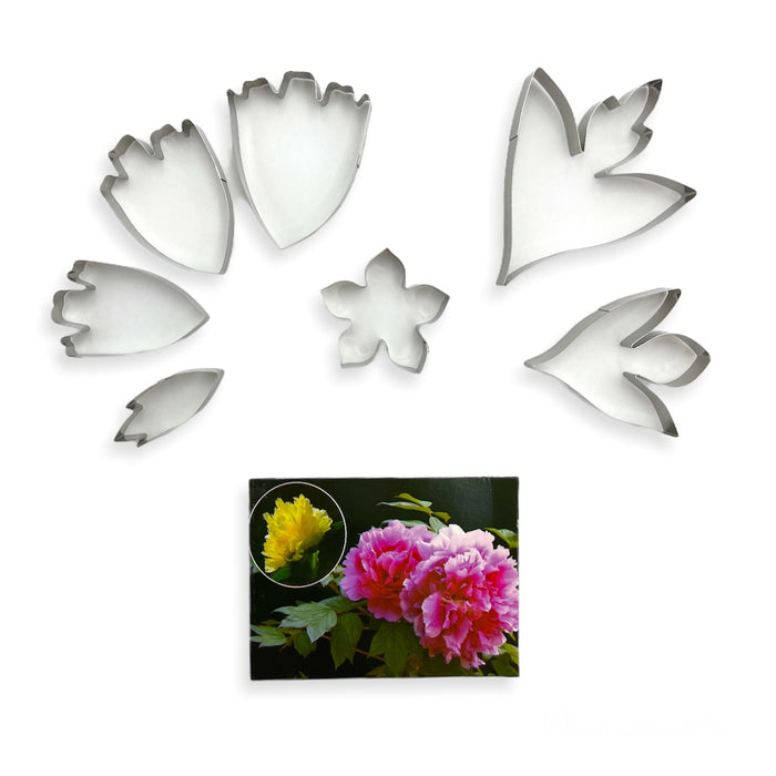 Carnation Flower Cutter Set (7 Pieces)