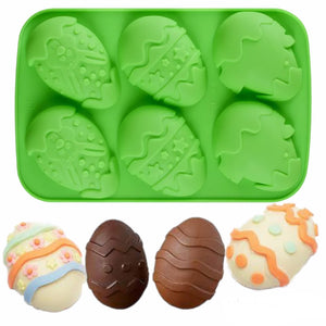 Medium Hatched Easter Eggs Silicone Mold