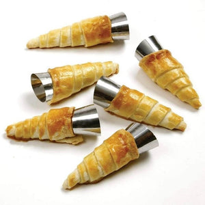 Stainless Steel Cream Horn Mold (6 Pieces)