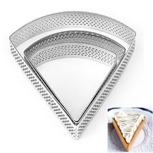 Perforated Triangle Ring Set (3 Pieces)
