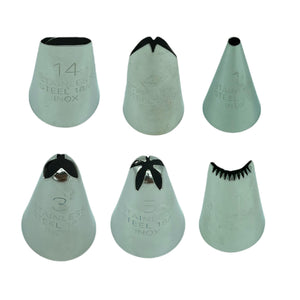 Yangli Small Piping Tips Set (6 Pieces)