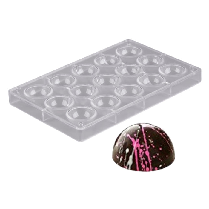Polycarbonate Medium Half Sphere Mold