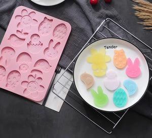 Classic Easter Silicone Mold