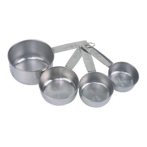 Stainless Steel Measuring Cups (4 Pieces)