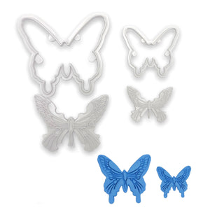 Butterfly Cutter and Embosser Set (4 Pieces)