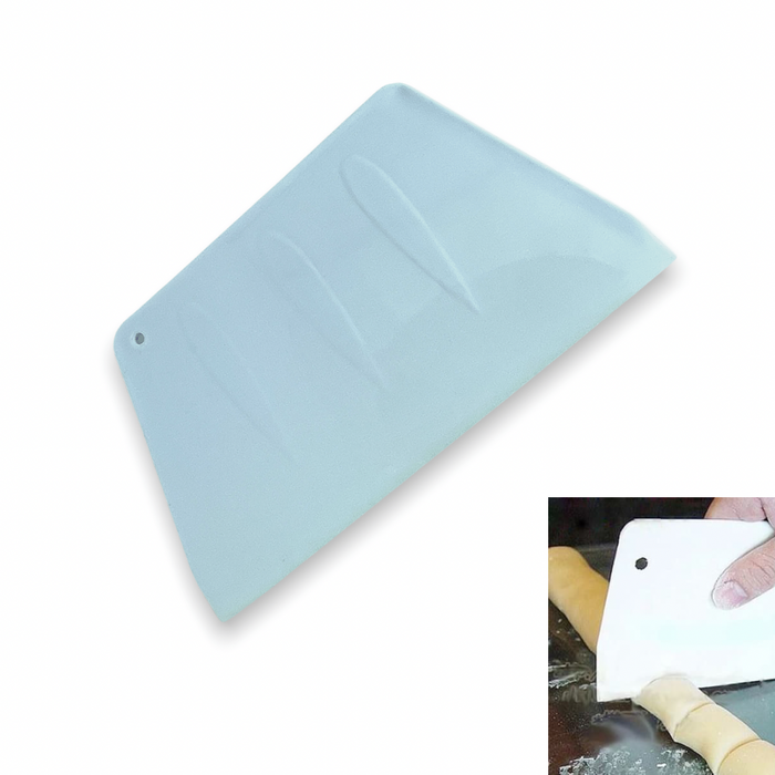 Extra Large Plastic Cake Scraper / Dough Cutter