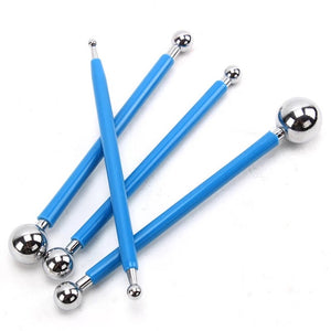 Fondant Ball Tool Set (4 Pieces)