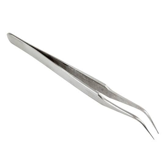 Small Curved Head Tweezers