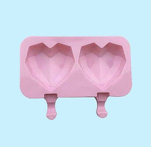 Diamond Heart Cakesicle Mold