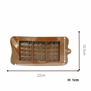 قالب سيليكون لشوكولاتة ليتل سكويرز
