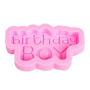 Birthday Boy Silicone Mold