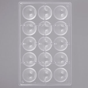 Polycarbonate Medium Half Sphere Mold