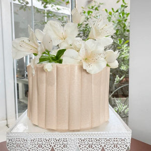Geometric Origami 3D Cake Border (5 Shapes Available)