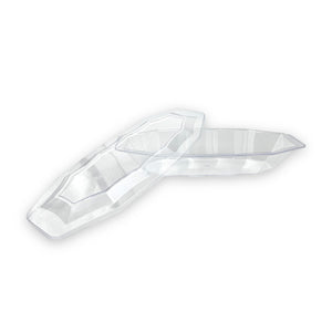 Large Plastic Diamond Bowl With Lid